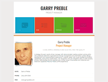 Tablet Screenshot of garrypreble.com